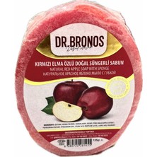 Dr. Bronos Dr.Bronos Kırmızı Elma Özlü Doğal Süngerli Sabun 135 Gr.
