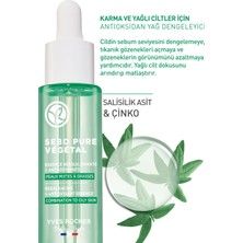 Yves Rocher Karma ve Yağlı Ciltler Için Sebo Pure Vegetal Antioksidan Yağ Dengeleyici Serum-Çinko&s