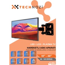 Technozi 19'' 49'' - 48/125 Ekran Led-Lcd-Plazma Tv Hareketli Askı Aparatı