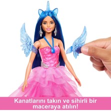 Barbie HRR16 Barbie Mavi Saçlı Prenses Bebek