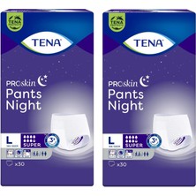 Tena Proskin Pants Night Large ( Büyük) Emici Külot  60 Adet