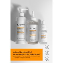 Known. Known Yoğun Nemlendirici Ve Aydınlatıcı Set ( Ascorbic Acid & Hyaluronic Acid & Collagen )