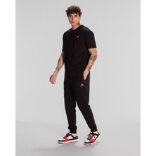 Kappa Erkek Authentıc Space Jump T-Shırt Black T-Shırt 371S8FW-005