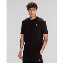 Kappa Erkek Authentıc Space Jump T-Shırt Black T-Shırt 371S8FW-005