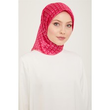 Armine Geometrik Desenli Twill İpek Eşarp 24Ya9109 53 05