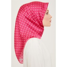 Armine Geometrik Desenli Twill İpek Eşarp 24Ya9109 53 05