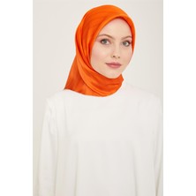 Armine Klasik Desenli Twill İpek Eşarp 24Ya9150 4 82