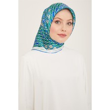 Armine Geometrik Desenli Twill İpek Eşarp 24Ya9144 37 84