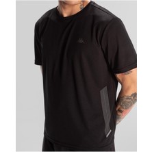 Kappa Erkek Kombat Morton Black T-Shırt 321X73W-005