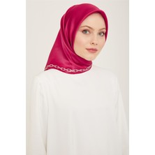 Armine Klasik Desenli Twill İpek Eşarp 24Ya9154 53 81
