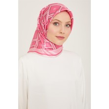 Armine Monogram Desenli Twill İpek Eşarp 24Ya9132 85 36