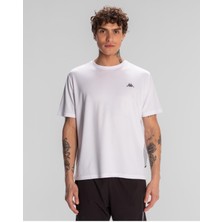 Kappa Erkek Kombat Morton Whıte T-Shırt 321X73W-001