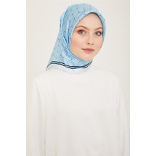 Armine Monogram Desenli Twill İpek Eşarp 24Ya9166 34 34