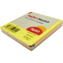 Noki Memo Stick Notes 75X75 mm Küp Neon Yapışkanlı Not Kağıdı 100 Yaprak 12042