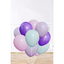Pekshop Deniz Kızı Tema Doğum Günü Balon Demeti 40 Parça