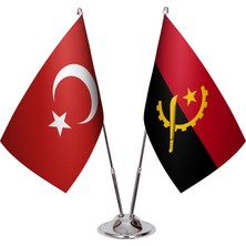 Asya Bayrak Angola Ikili Masa Bayrağı