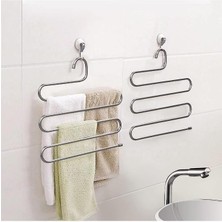 Heredot 2 Adet Metal 5 Katlı Pantolon Eşarp Askısı MIT1030