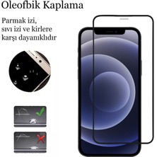 Cepstok iPhone 12 Mini(5.4") Kırılmaz Cam 5D Tam Kaplayan 9H Temperli Ekran Koruyucu