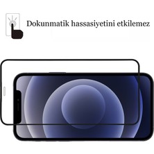 Cepstok iPhone 12 Mini(5.4") Kırılmaz Cam 5D Tam Kaplayan 9H Temperli Ekran Koruyucu