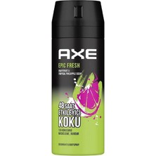 Axe Erkek Deodorant & Bodyspray Epic Fresh 48 Saat Etkileyici Koku 150 ml