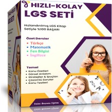 Enine Boyuna Eğitim Hızlı - Kolay LGS Seti 4 Kitap