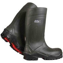Polly Boot Çelik Burunlu Çizme Haki/Siyah Güvenlik Standartlı Antibakteriyel Özellikli