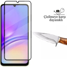 Cepstok Samsung Galaxy A05S Kırılmaz Cam 5D Tam Kaplayan 9H Temperli Ekran Koruyucu