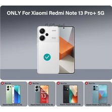 MTK Moveteck Xiaomi Redmi Note 13 Pro Plus Kılıf Kamera Korumalı Sürgülü Yüzüklü Armor Military Tank Kızaklı Kapak