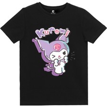 EZ Design Kuromi Baskılı Tshirt