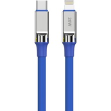 Apple Iphone 5 5s Se Şarj Kablosu 3.4A Lightning - SC67L-MAVI