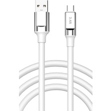 Poco M4 Pro Şarj Kablosu Type C 3.4A Hızlı Şarj - SC65T-BEYAZ
