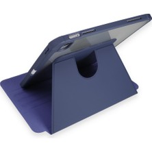 Apple iPad 10.2 (8.nesil) Kılıf Uyku Modlu Kalemlikli Kalem Bölmeli Zipax-Starling