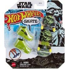 Hot Wheels Skate Temalı Parmak Kaykay ve Ayakkabı Yoda HNL82