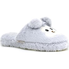 Redplay Sevimli Kulaklı Hayvan Figürlü Kışlık Peluş Terlik