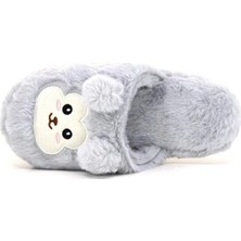 Redplay Sevimli Kulaklı Hayvan Figürlü Kışlık Peluş Terlik