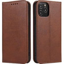 YH Mall Iphone 15 Pro Max Kart Ekleme Deri Folio Flip Case Tam Telefon Kılıfı (Yurt Dışından)