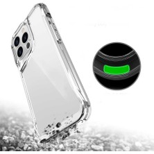 Canpay Apple iPhone 14 Pro Uyumlu Kılıf Case, Transparent Smooth Hard Protective Cover Renksiz