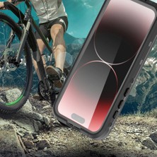 Canpay iPhone 15 Pro Max Uyumlu Kılıf Case, 360 Derece Koruyucu 2metre Su Geçirmez Kapak Waterproof Cover