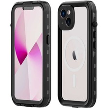 Canpay iPhone 14 Plus Uyumlu Kılıf Case, 360 Derece Koruyucu 2metre Su Geçirmez Kapak Waterproof Cover
