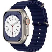 Casetify Apple Watch Uyumlu 42MM 1/2/3/4/5/6/se/7/8/9ultra Ocean Kordon Kordon Mavi