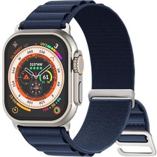 Casetify Apple Watch Uyumlu 38MM 40MM 41MM 1/2/3/4/5/6/se/7/8/9ultra Mountain Kordon Lacivert
