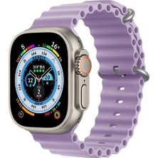 Dijimedia Apple Watch Uyumlu 41 mm 1/2/3/4/5/6/se/7/8/9ultra Ocean Kordon Kordon Lilac