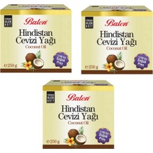 Balen Hindistan Cevizi Yağı 3 x 250 gr