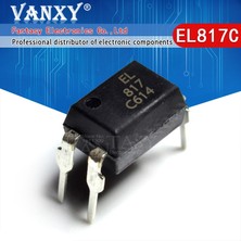 Sislilalaua 50 Adet EL817C Dıp4 EL817-C Dıp PC817C 817C EL817 817 Yeni ve Orijinal Ic (Yurt Dışından)