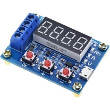 Sislilalaua ZB2L3 Pil Test Cihazı LED Dijital Ekran 18650 Lityum Pil Gücü Test Direnci Kurşun-Asit Kapasitesi Deşarj Ölçer (Yurt Dışından)