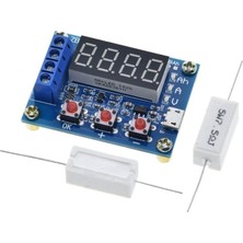 Sislilalaua ZB2L3 Pil Test Cihazı LED Dijital Ekran 18650 Lityum Pil Gücü Test Direnci Kurşun-Asit Kapasitesi Deşarj Ölçer (Yurt Dışından)