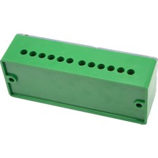 Sislilalaua 660V 30A Tek Fazlı 2'si 12 Çıkışlı Ölçüm Kutusu Fj6 Terminal Bloğu Bağlantı Kutusu Güç Dağıtım Terminali (2'si 12 Çıkışlı) (Yurt Dışından)