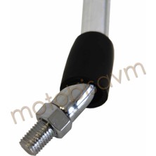 Motobisavm Adaptörü Ayna Üst 8mm Düz- Alt 8mm Ters