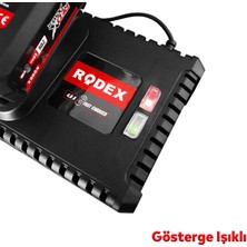 Rodex RPX2080 Hızlı Şarj Ünitesi 2.0 Batarya Sarj Etme 4.0 A Güç Matkap Vidalama