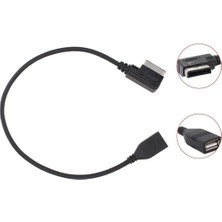 Xiaoai Araba Müzik Arayüzü Mdı Mmı Mp3 USB Flash Sürücü Aux Adaptör Kablo Kordonu Mercedes Benz Cls E Sl Cla S Sınıfı Için Uyumlu (Yurt Dışından)